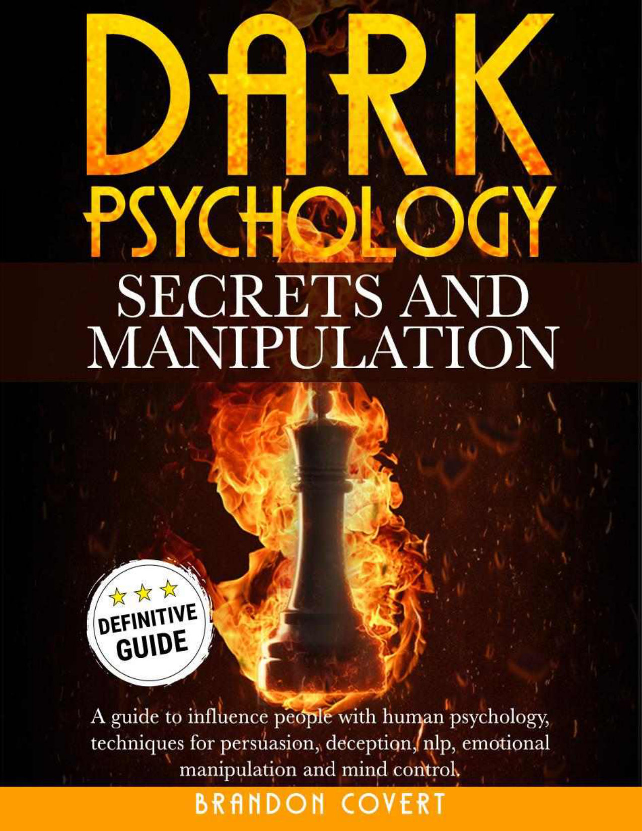 Dark Psychology Secrets and Manipulation cover